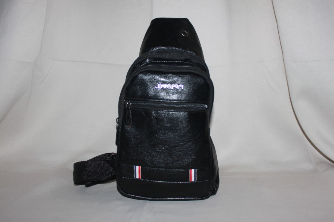 Black Body Bag, Men's Fashion, Bags, Sling Bags on Carousell
