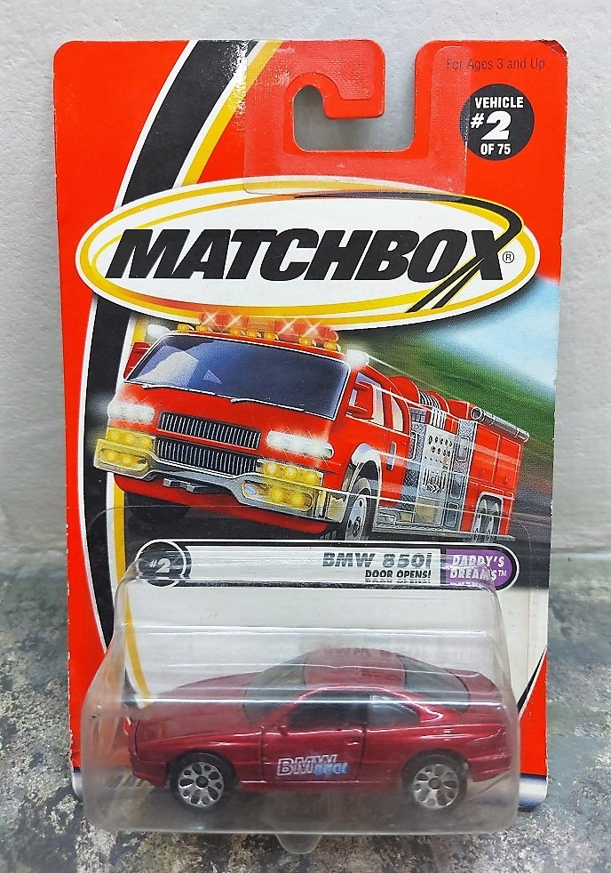 BMW 850i (Opening Doors) - Matchbox 1992 Daddy's Dream Series, Hobbies ...