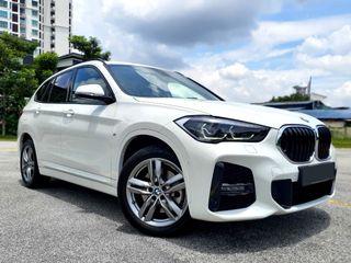 BMW X1 SDrive20i M Sport 2021/2022 (UNDER WARRANTY BY BMW MALAYSIA UNTIL 2027 !! / ONLY 7K KM MILEAGE !!)