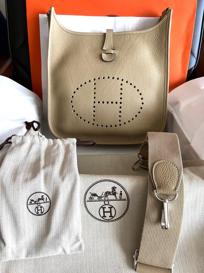 hermes evelyne gris tourterelle