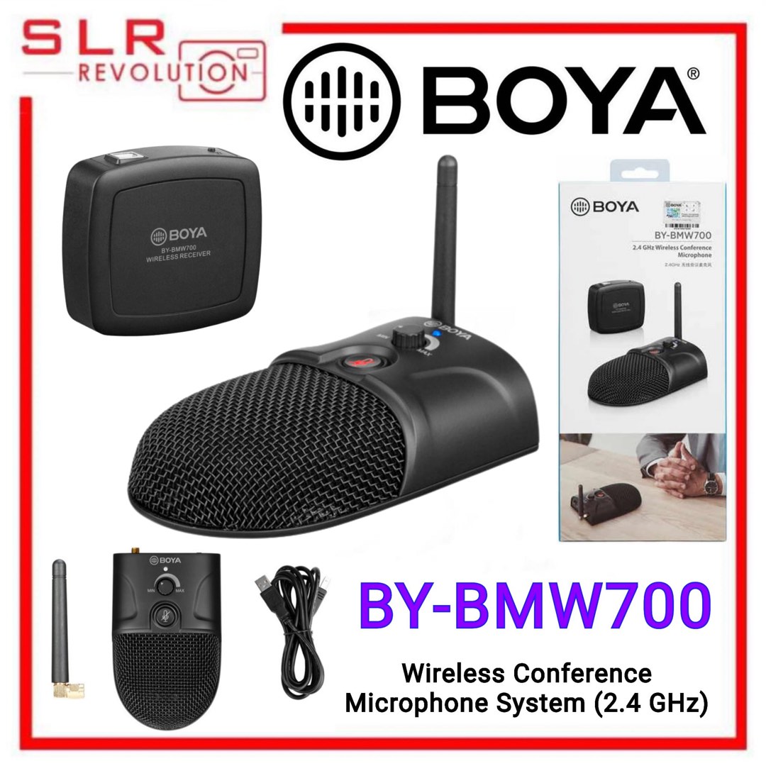 BOYA BYBMW700 Wireless Conference Microphone System (2.4 GHz), Audio