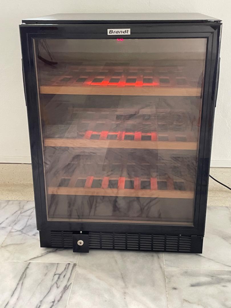 Brandt CAV50B Wine Cellar, TV & Home Appliances, Kitchen Appliances