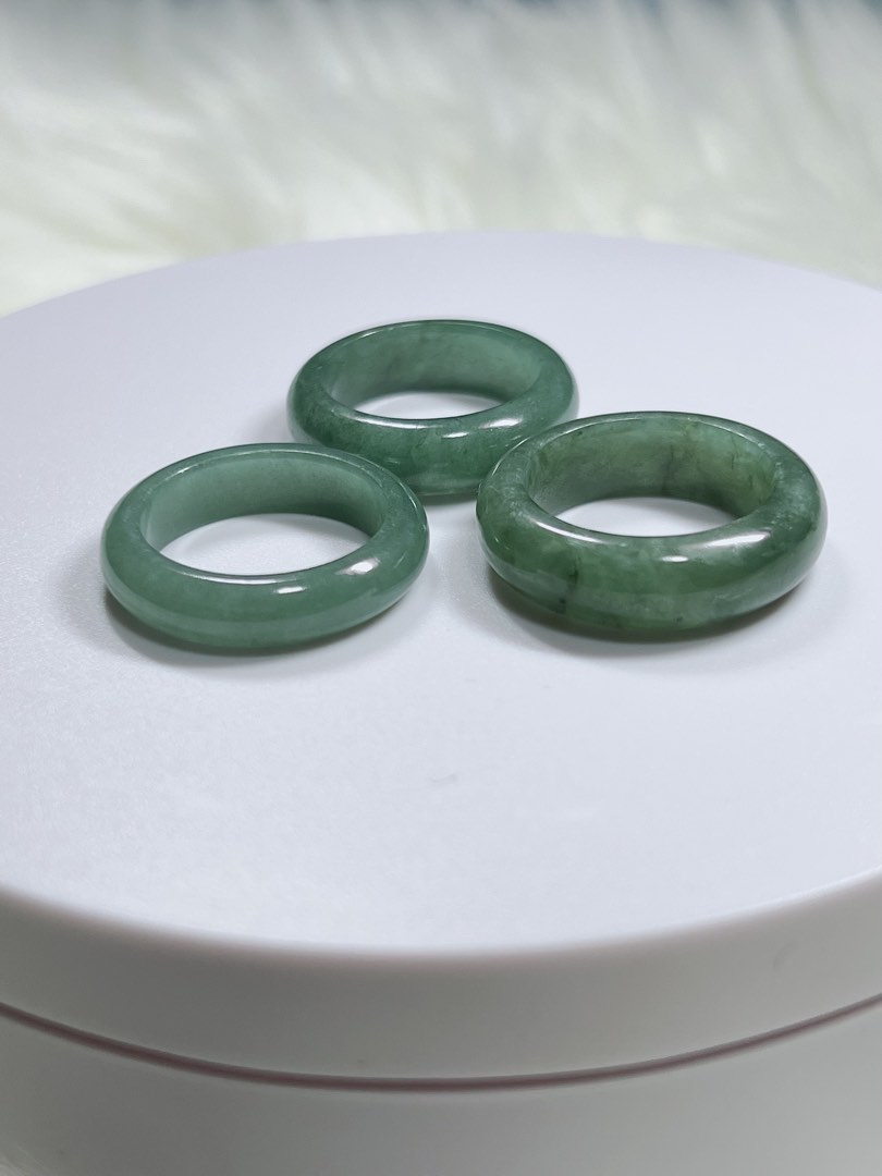 Genuine Size 9 Good Luck Jade Gemstome Wealth AAA Genuine Jadeite