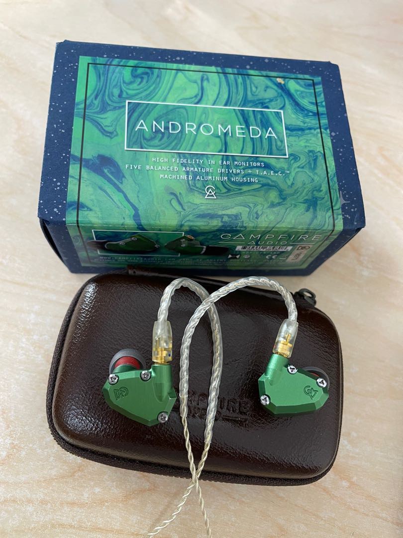Campfire audio andromeda 初代綠仙女, 音響器材, 耳機- Carousell