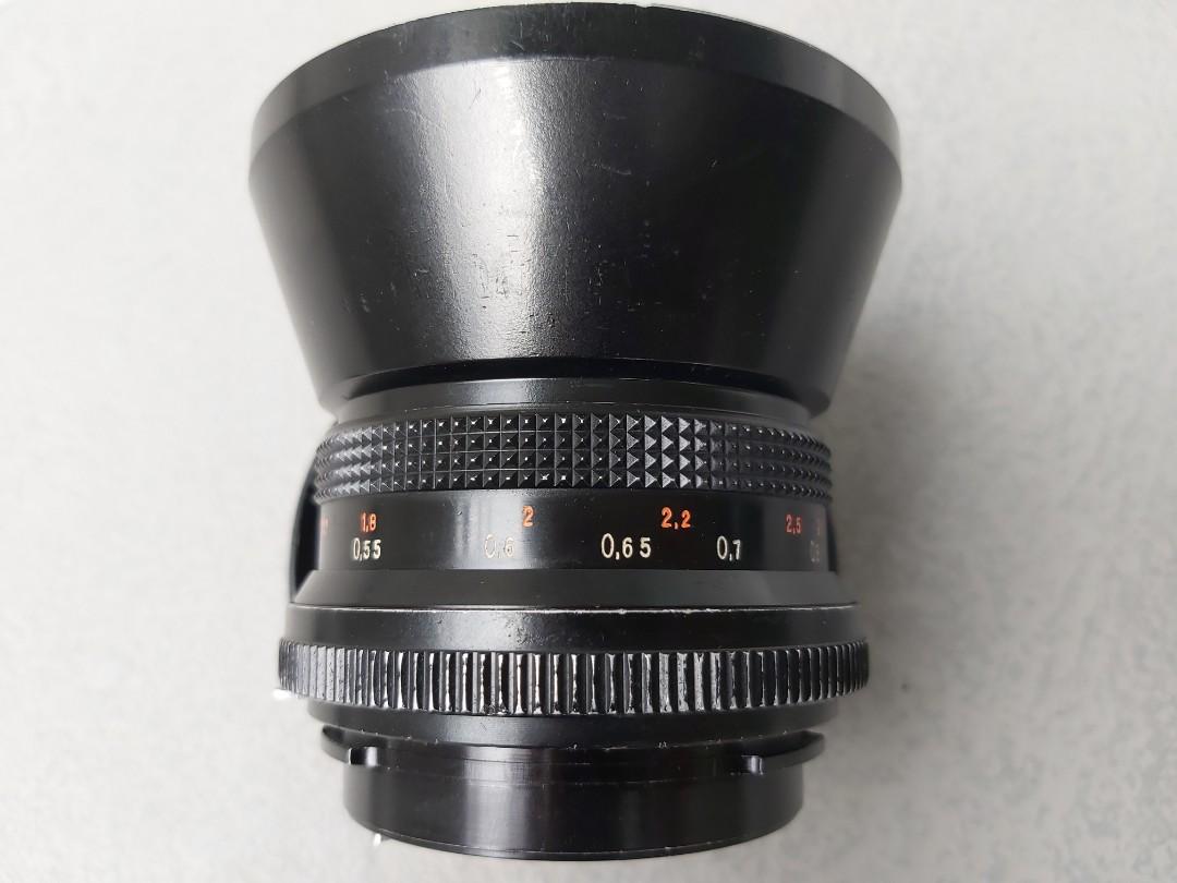 Carl Zeiss Jena Flektogon 50mm f4 MC medium format wide lens