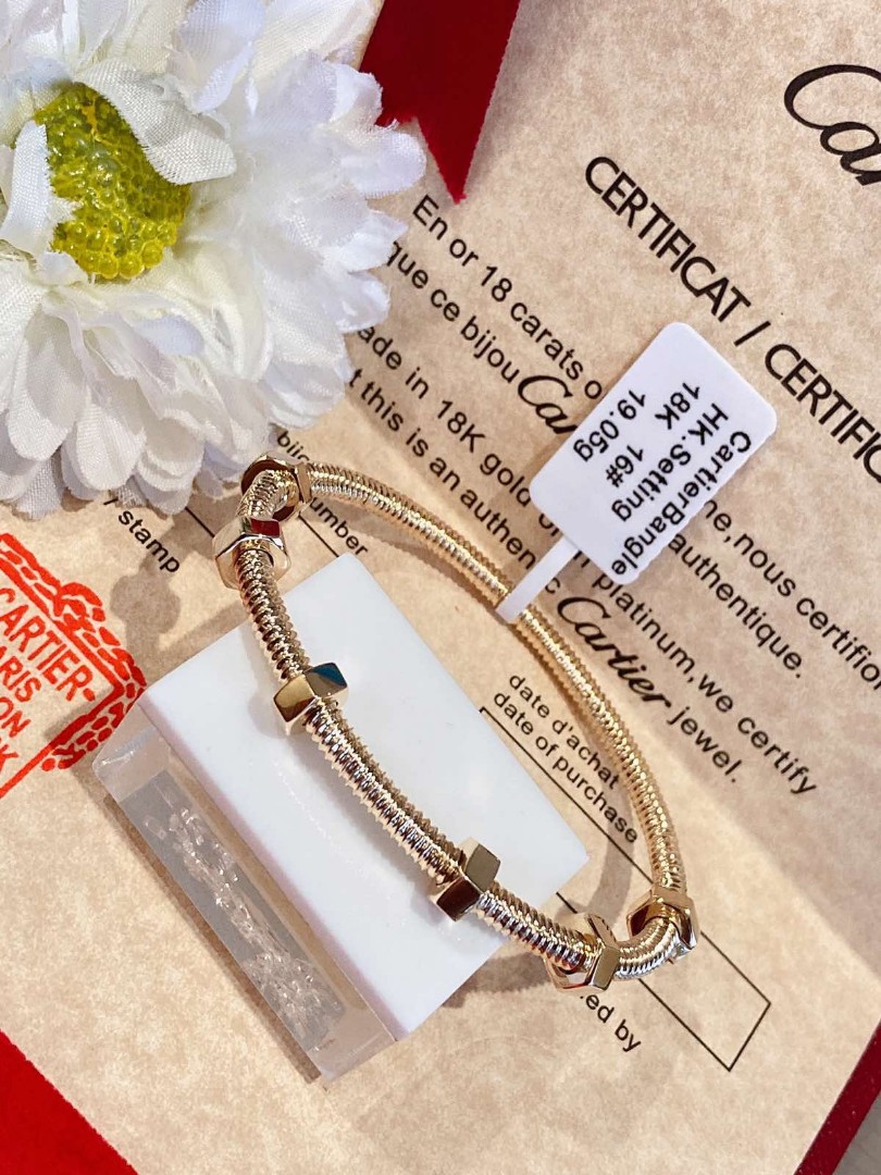 Cartier Bangle size 16cm Hk Women s Fashion Jewelry Organizers Bracelets on Carousell