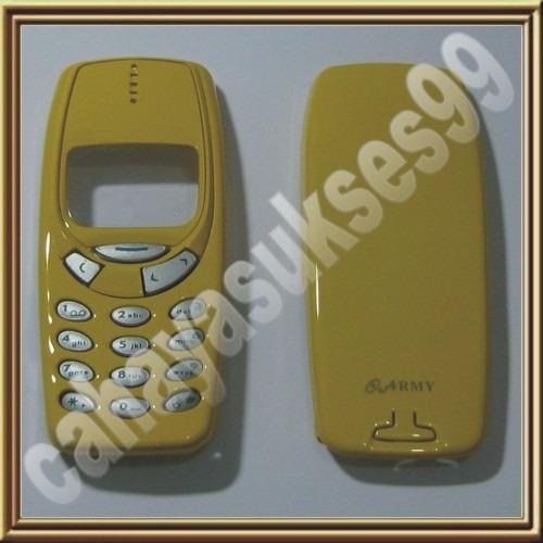 Casing Nokia 3310 Kuning Metalik Housing HP Case Cover Nokia