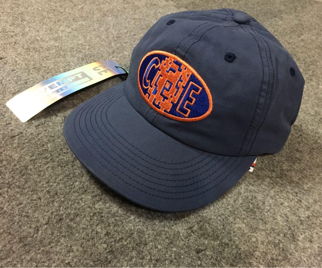 CAV EMPT CE PATCHED LOGO LOW INDIGO BlUE SNAPBACK BASEBALL DAD CAP