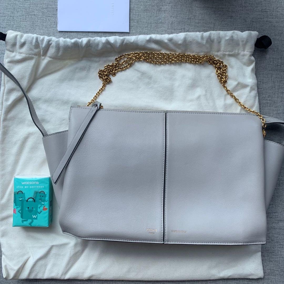 Celine tri discount fold crossbody