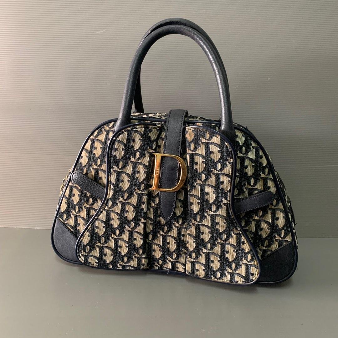 Christian Dior Monogram Hand Carry Bag, Luxury, Bags & Wallets on Carousell