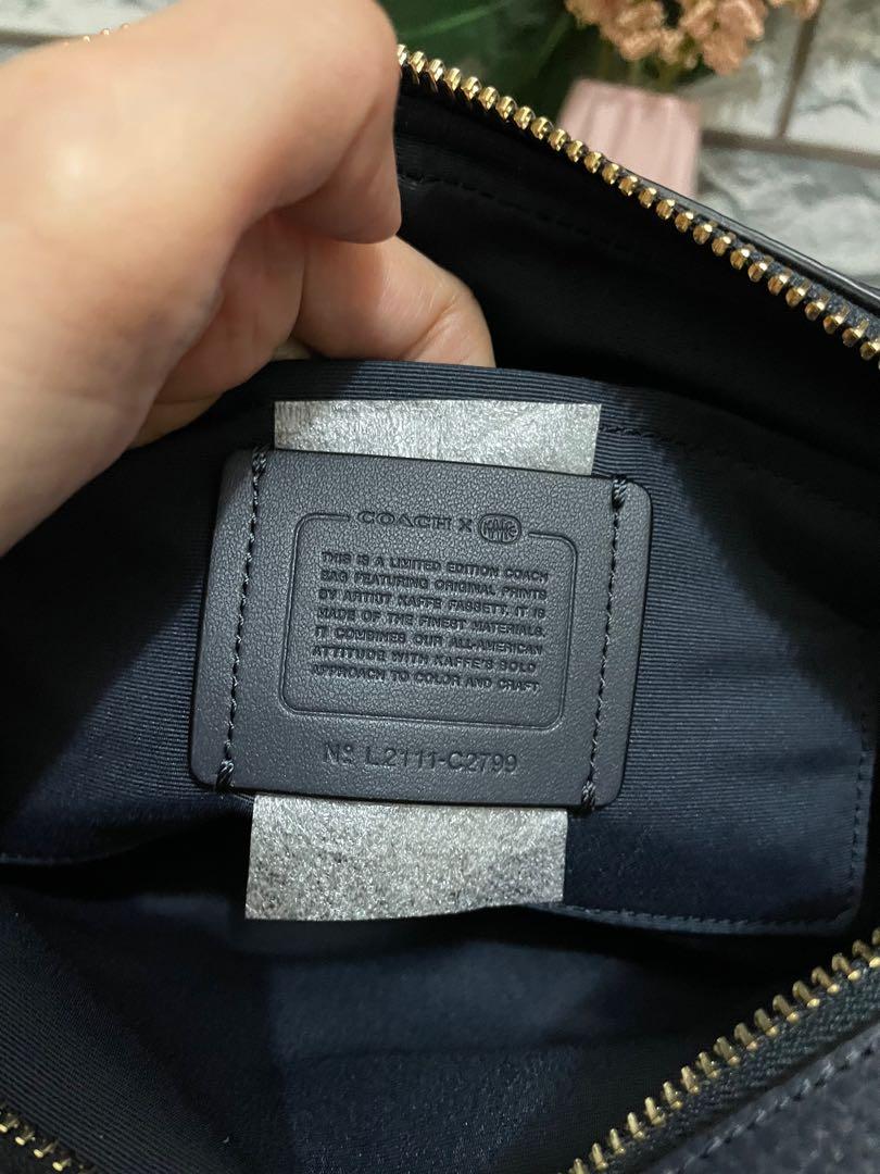 coach jes crossbody in signature canvas w kaffe fassett print, Women's