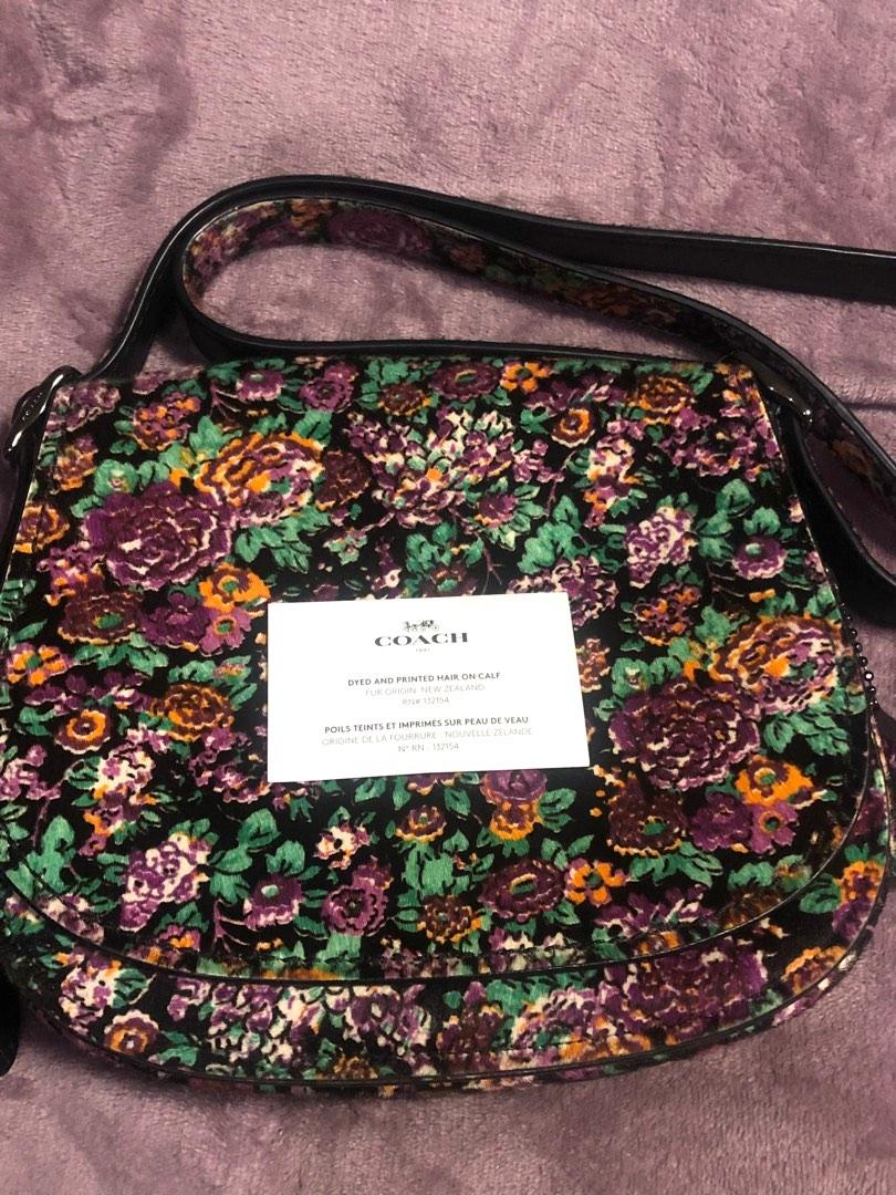 Coach saddle 23 2025 black