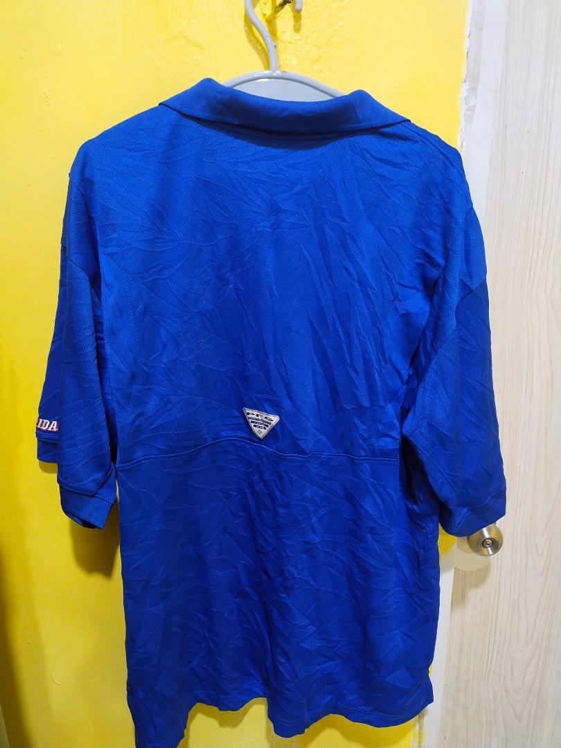 Chemise De Randonnée Columbia PFG à Manches Longues - Noir, 3XL Tall, Protection Solaire UPF 50