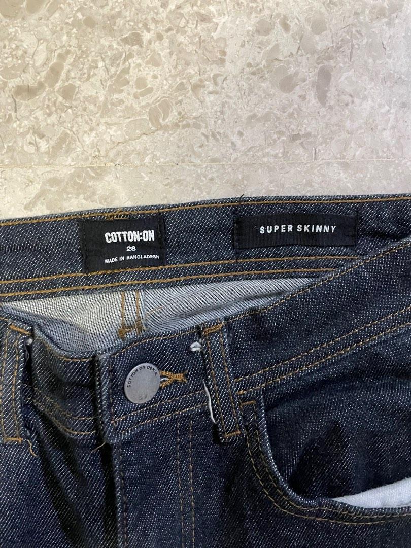 Cotton On 28 inch jeans, Men's Fashion, Bottoms, Jeans on Carousell