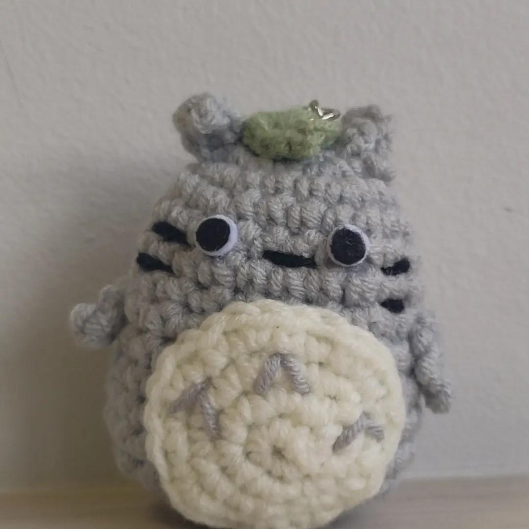 Crochet No-face, Pikachu and Totoro keychain, Hobbies & Toys ...