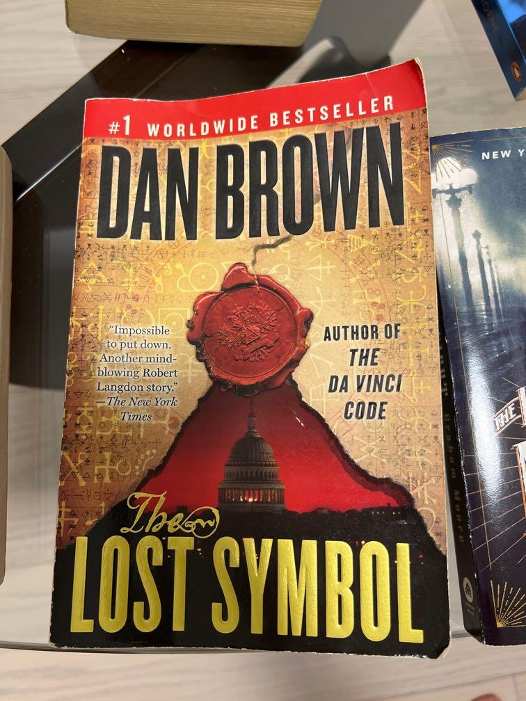 Dan Brown Lost Symbol, 興趣及遊戲, 書本 & 文具, 小說 & 故事書 Carousell