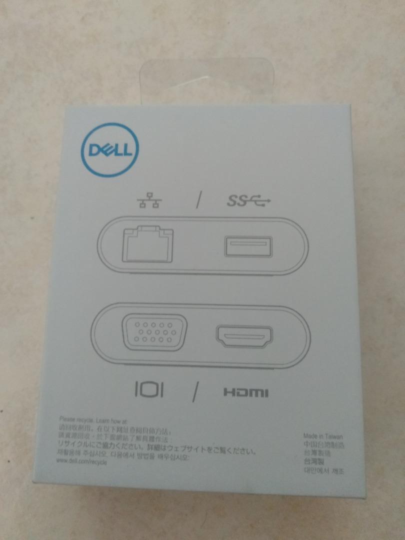 (New) Dell USBC to 3.0 Adapter, Computers & Tech