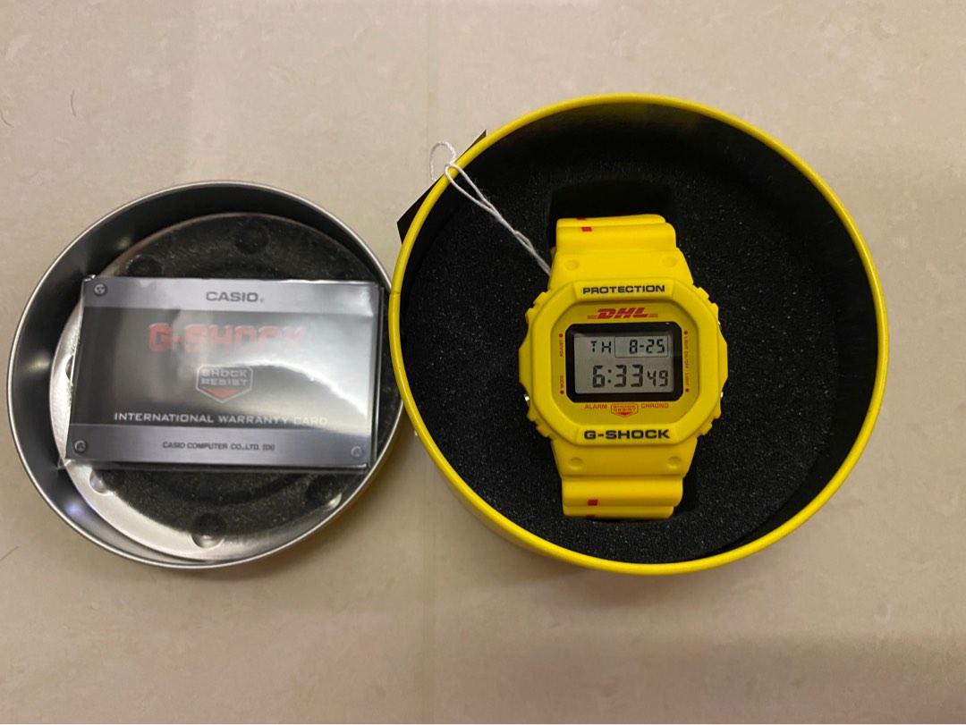 DHL G Shock ( Limited Edition ), Luxury, Watches on Carousell