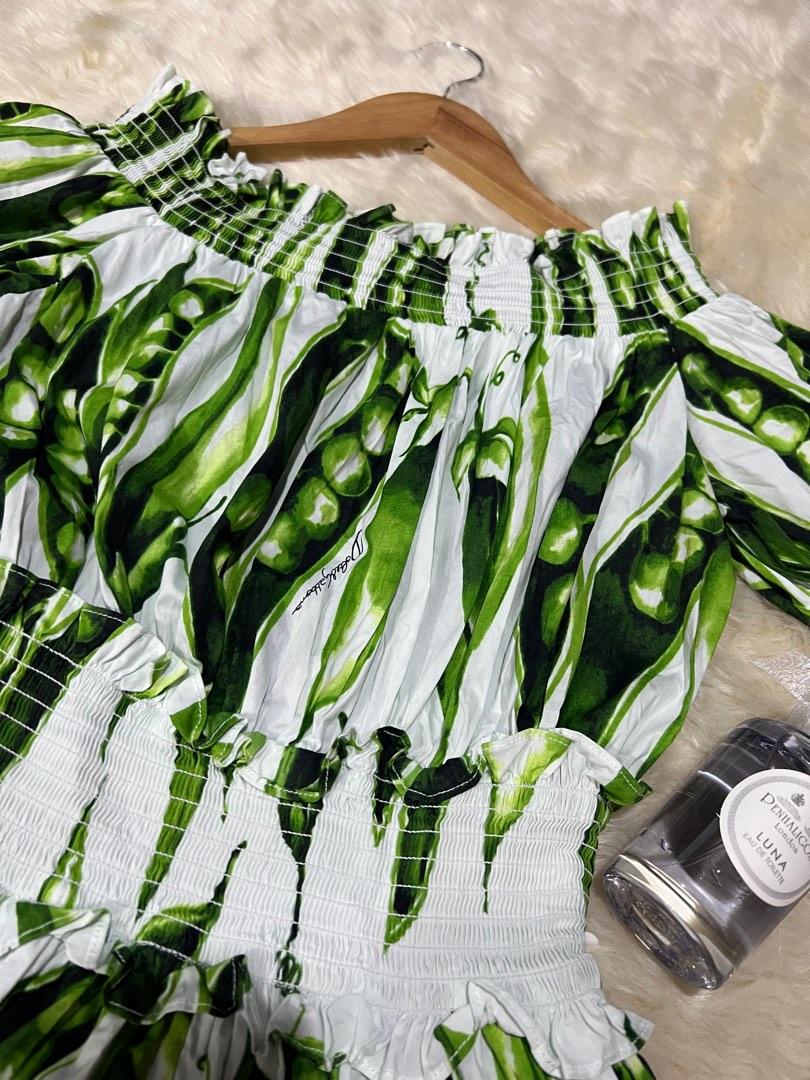 Dolce and store gabbana pea dress
