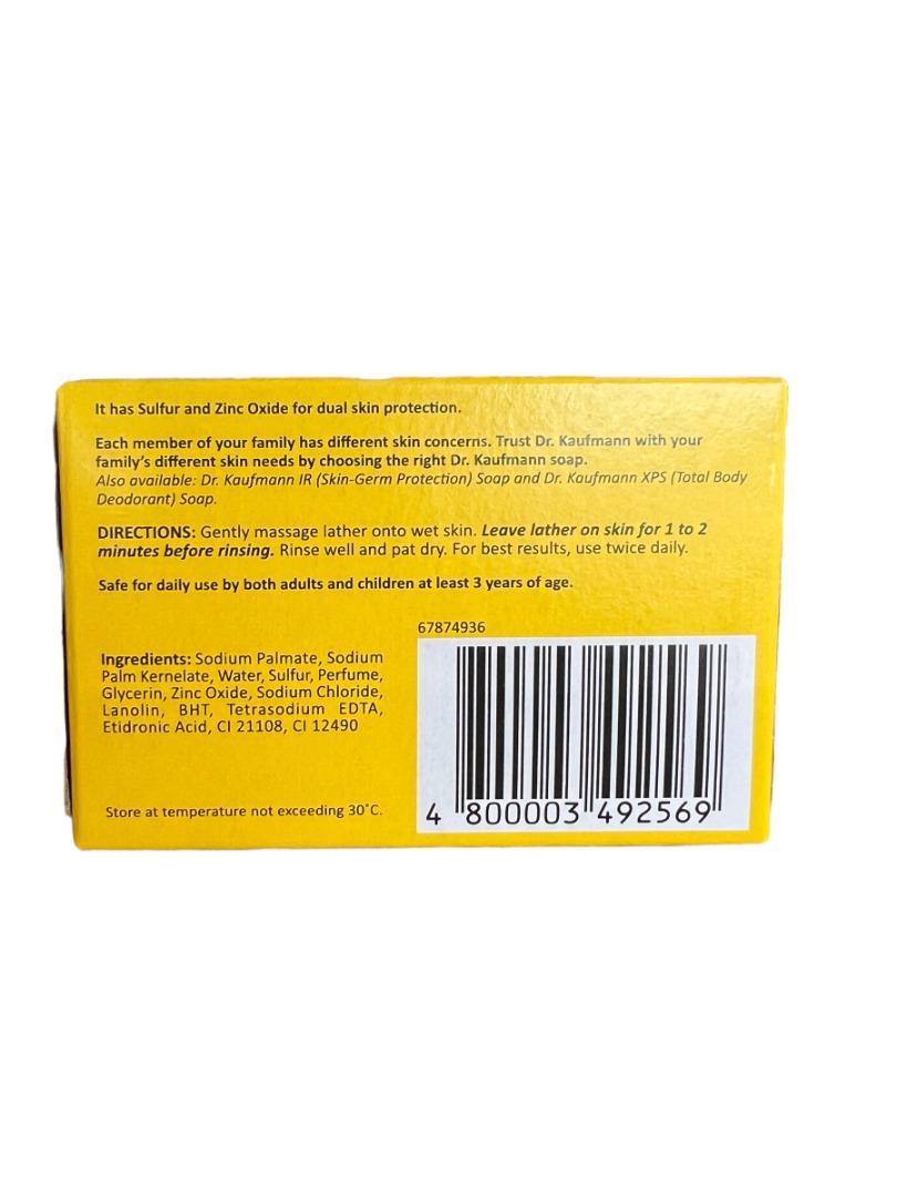 DR KAUFMANN TOTAL BODY DEODORANT SOAP (PACK OF 3), Beauty & Personal