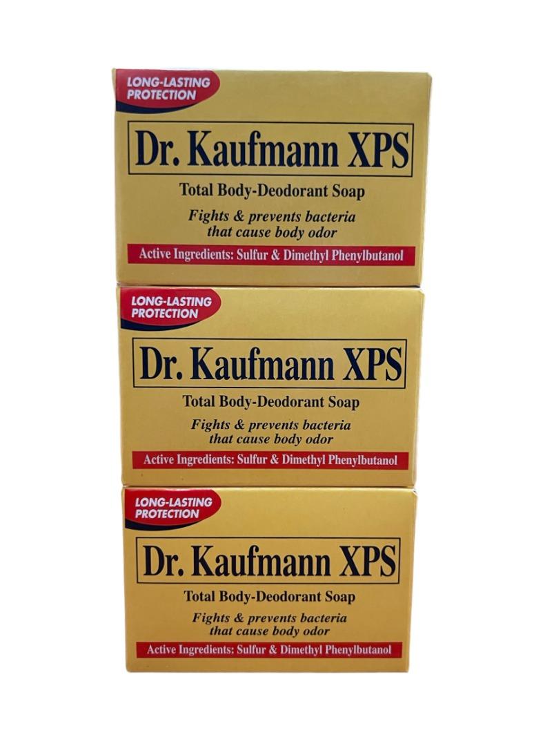 DR KAUFMANN TOTAL BODY DEODORANT SOAP (PACK OF 3), Beauty & Personal