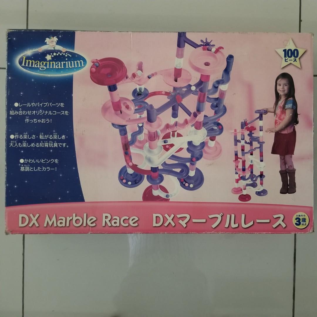 Pink on sale marble run