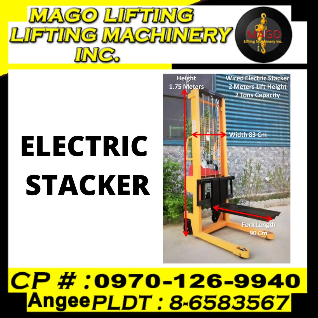 Electric Stacker, Commercial & Industrial, Construction Tools ...