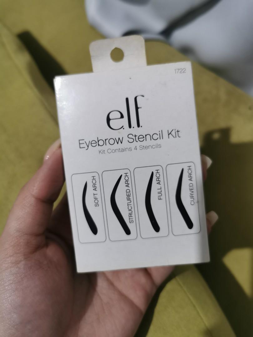 Elf Eyebrow Stencil Kit, Beauty & Personal Care, Face, Makeup on Carousell
