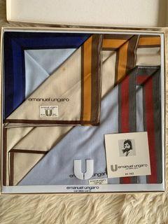 Sale!!!! Emanuel Ungaro Paris men's hankerchief
