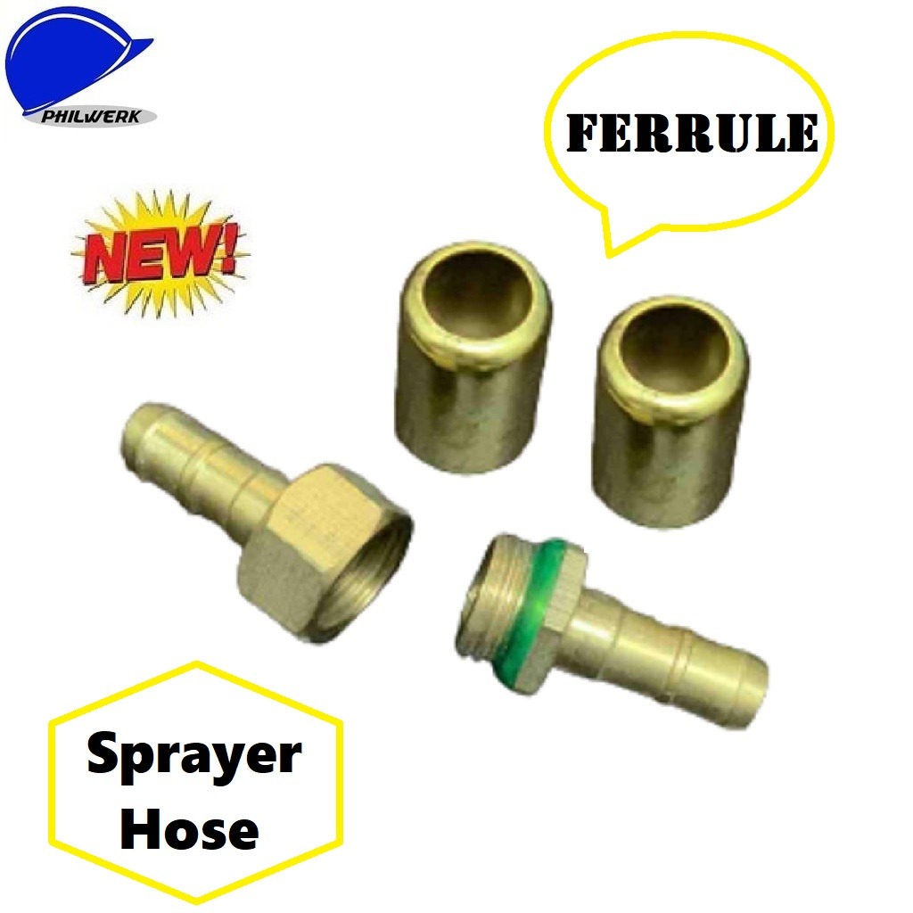 Fittings Male and Female with Ferrule Set for Power Sprayer Hose