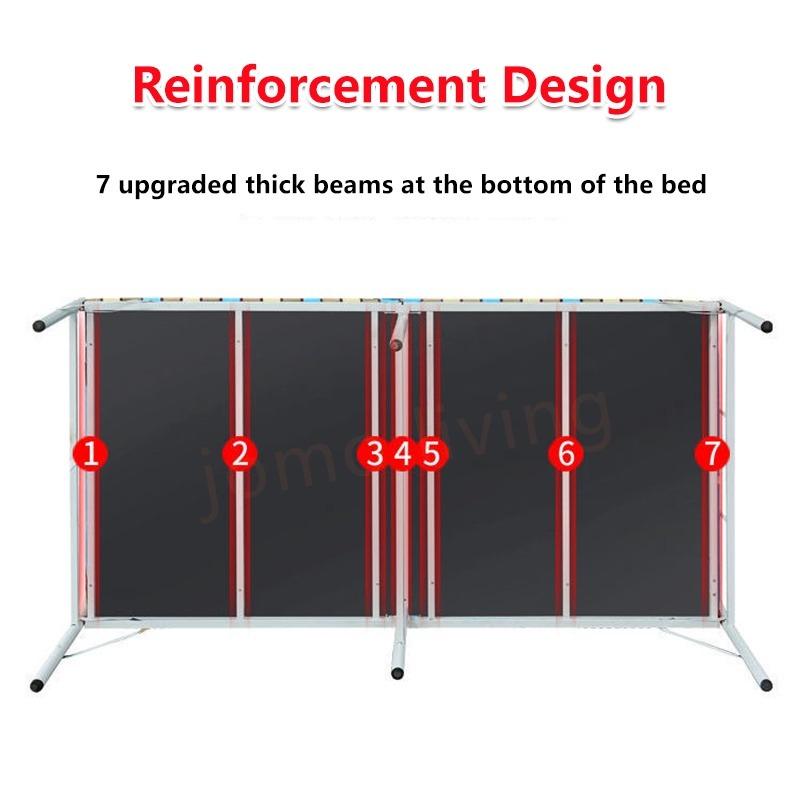 [FREE DELIVERY] Folding Single Bed Simple Portable Home Iron Bed