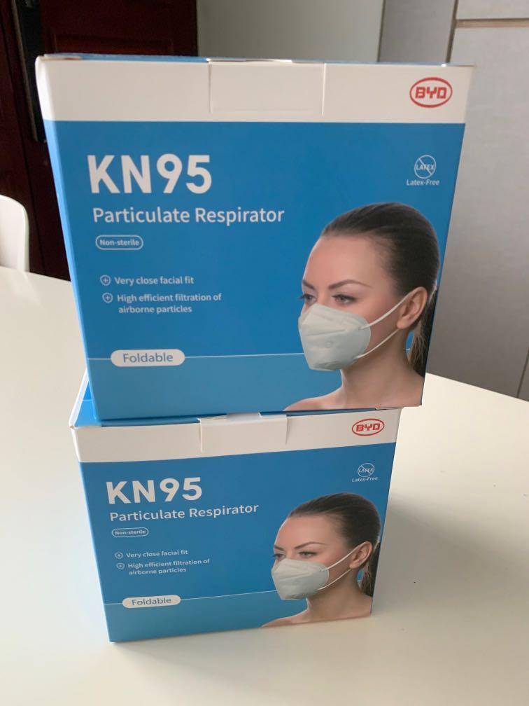 Free mask KN95 (self collection), Health & Nutrition, Face Masks & Face