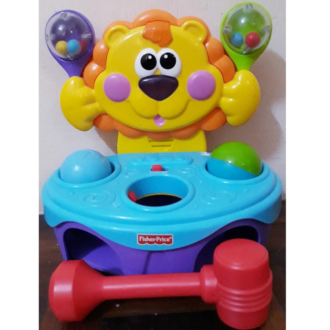 Fisher price bop on sale and rock musical lion