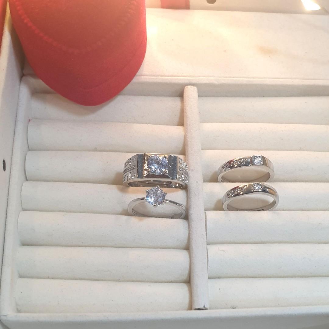 925sterling silver women men couple ring free size made with