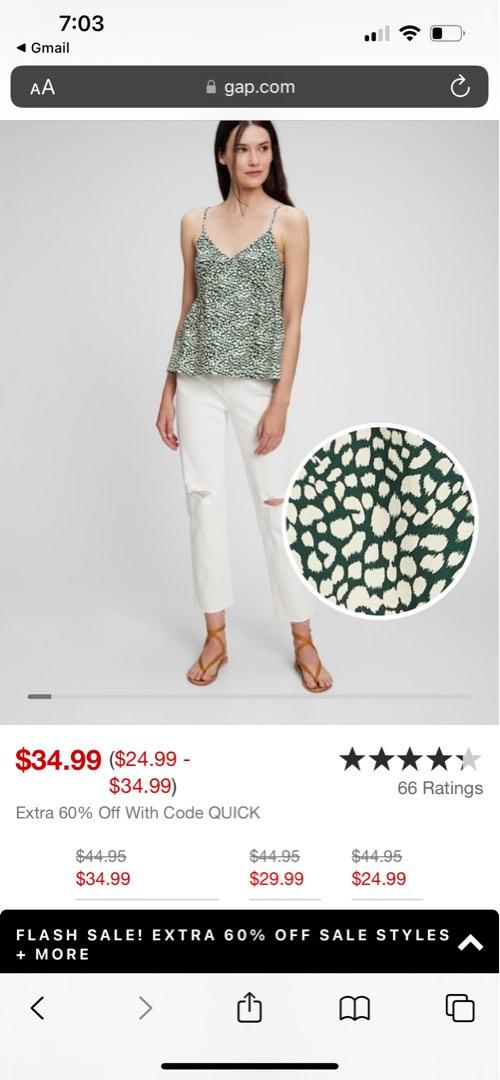 Gap deep v neck hotsell