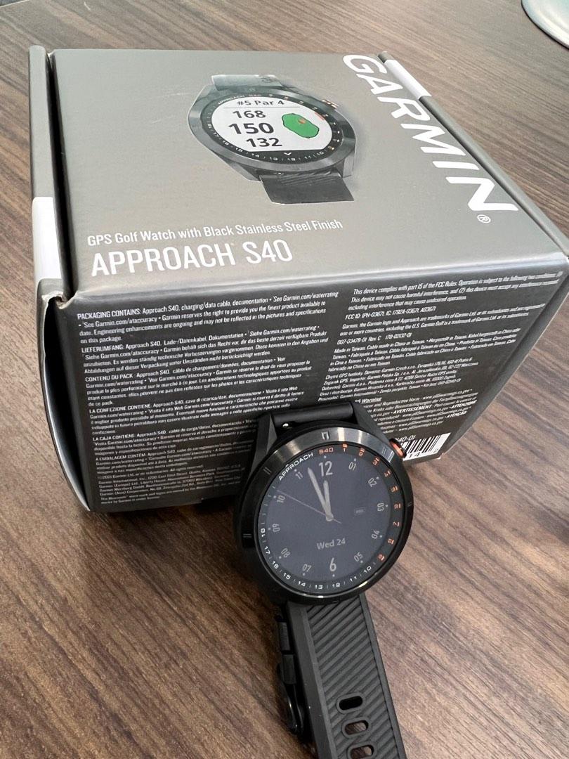 Garmin approach discount s40 black