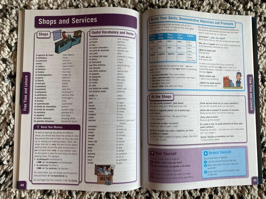 GCSE Spanish Textbook Revision Guide Carousell gcse-spanish-textbook-revision-guide-carousell