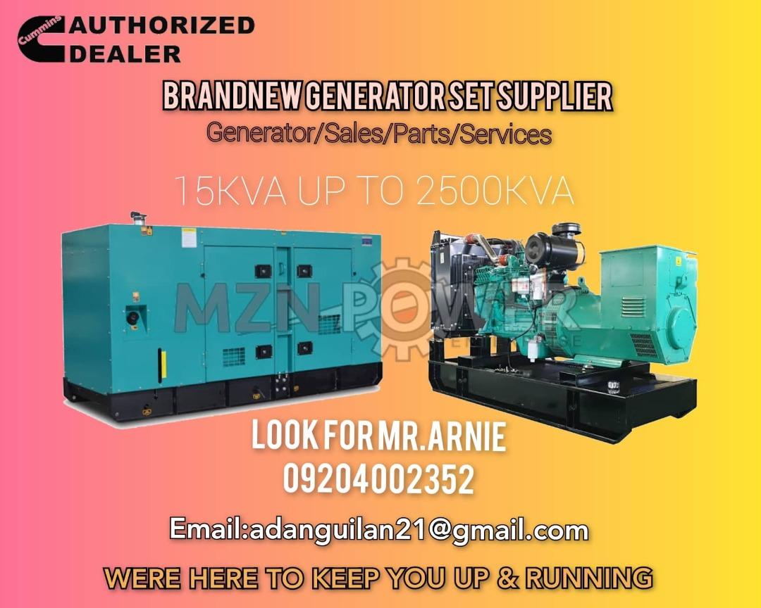Generator Supplier Brandnew Units 200kva 250kva 300kva 350kva 375kva