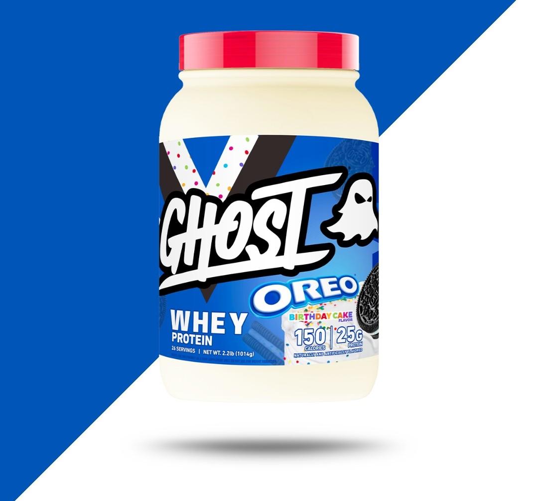 Ghost Lifestyle Whey Protein x Oreo Birthday Cake, Health & Nutrition, Health Supplements