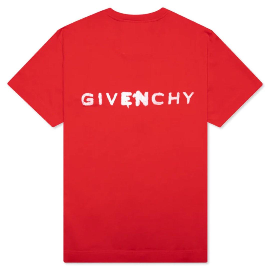 GIVENCHY Red Reaper Oversized Tee, Men's Fashion, Tops & Sets, Tshirts ...