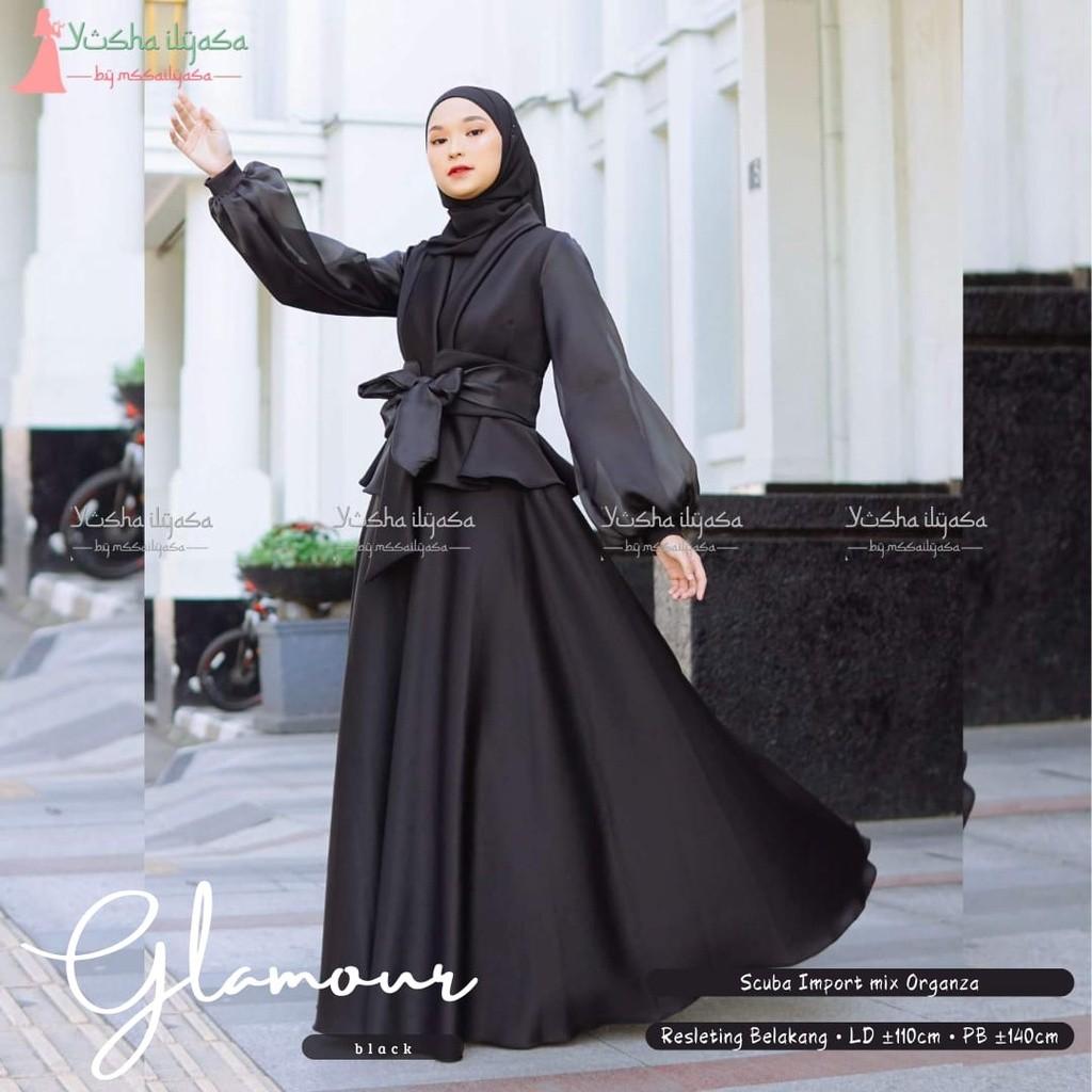 Glamorous dress clearance muslimah