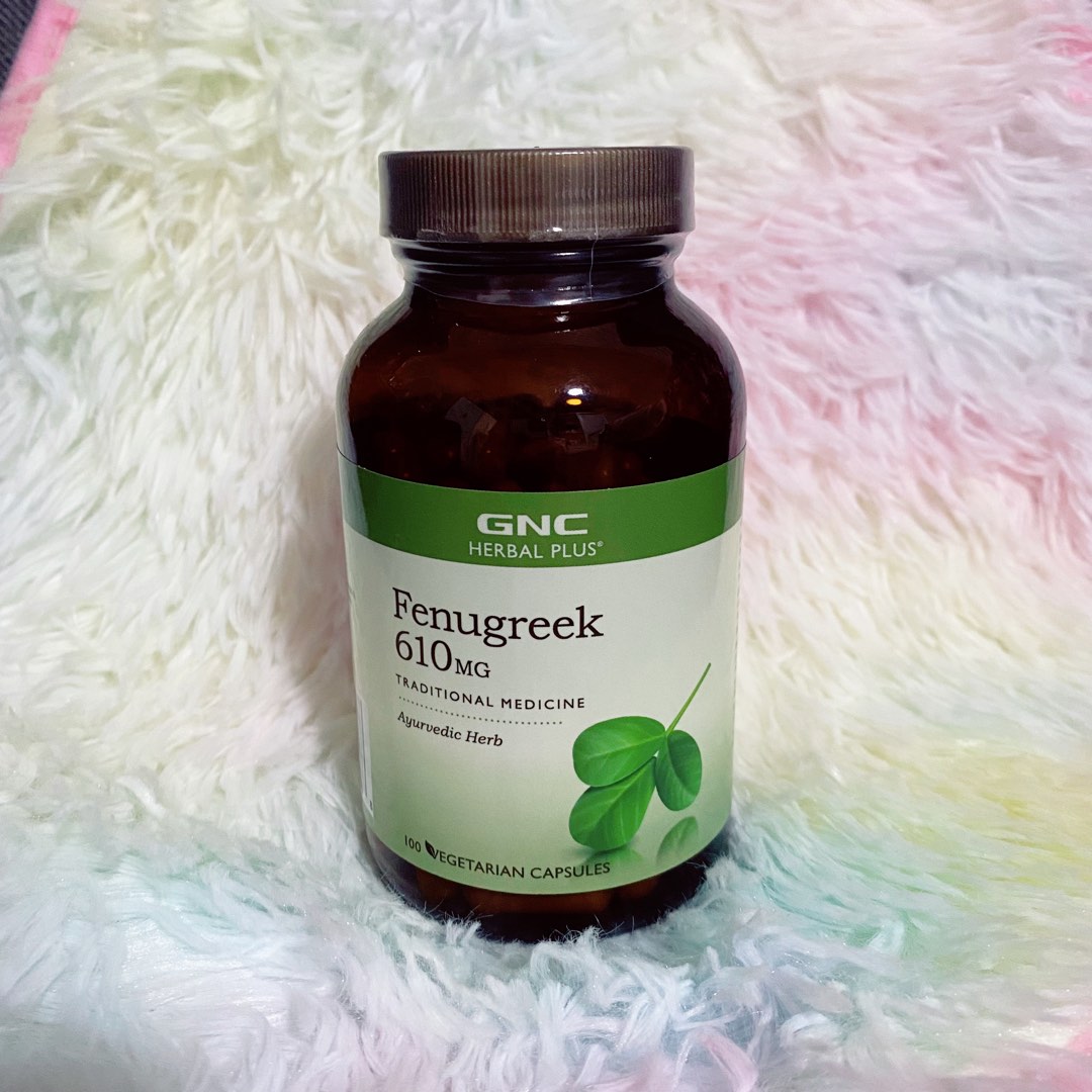 GNC Fenugreek Capsules Supplement, Health & Nutrition, Health