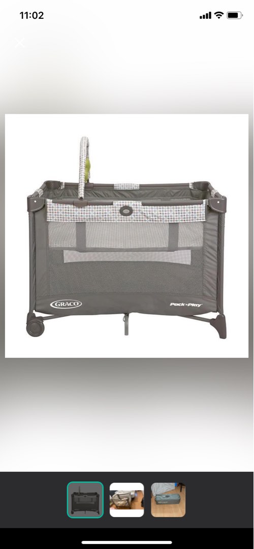 Graco Pack and Play Travel Cot, Babies & Kids, Baby Nursery & Kids