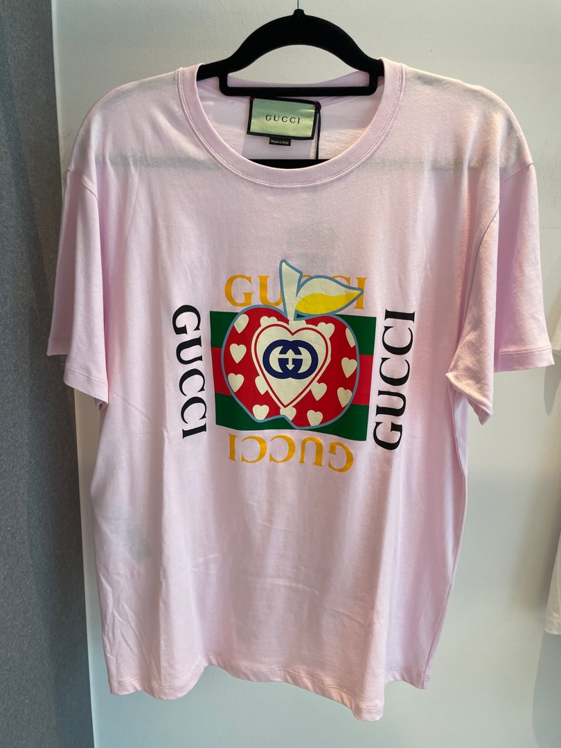Gucci heart sales t shirt