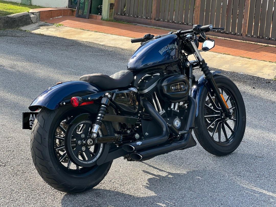harley davidson iron 883 drag bars