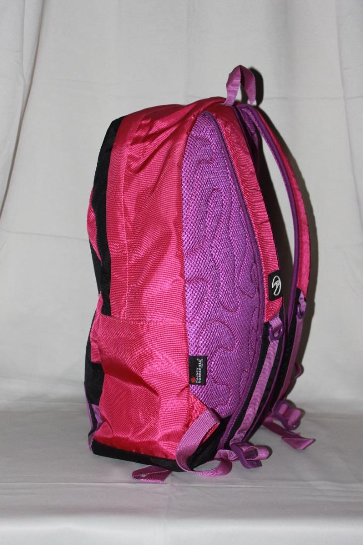 HAWK Pink Backpack, Women's Fashion, Bags & Wallets, Backpacks on Carousell