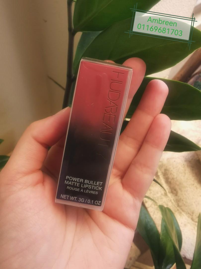 Huda Beauty Power Bullet Matte Lipstick Rendezvous, Beauty & Personal Care, Face, Makeup on
