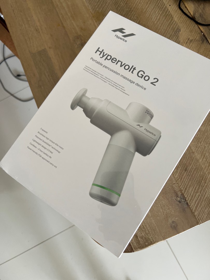 Hypervolt Go 2, Health & Nutrition, Massage Devices on Carousell