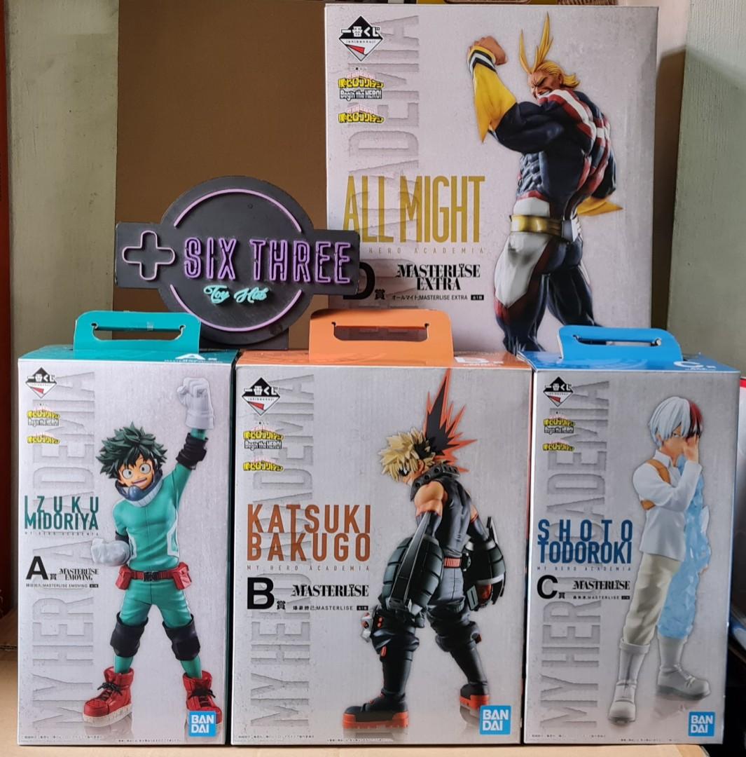 Ichiban Kuji My Hero Academia Deku & Bakugo MASTERLISE Figure Set