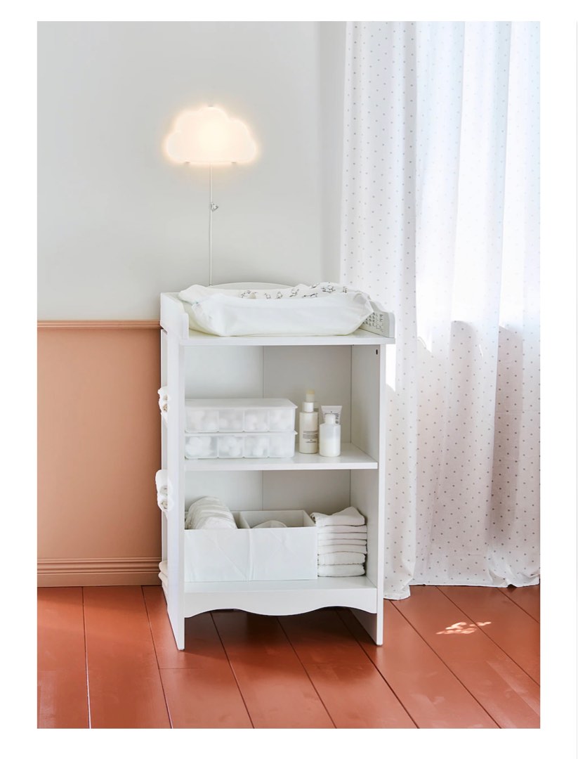 Ikea diaper station/bookshelf, Babies & Kids, Baby Nursery & Kids